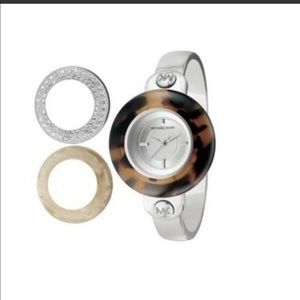 Michael Kors Silver Interchangeable Watch